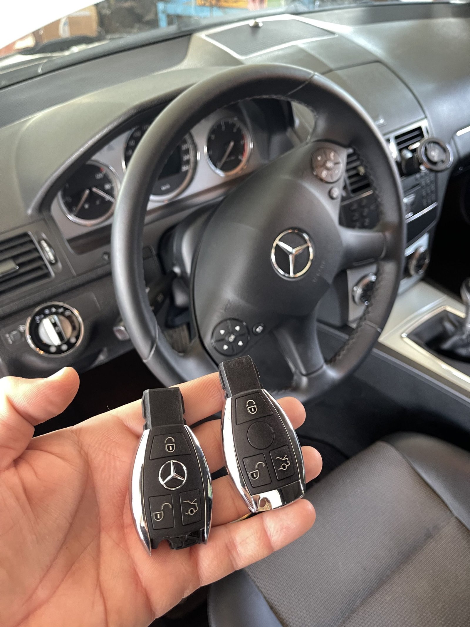 Mercedes — smart key programmata